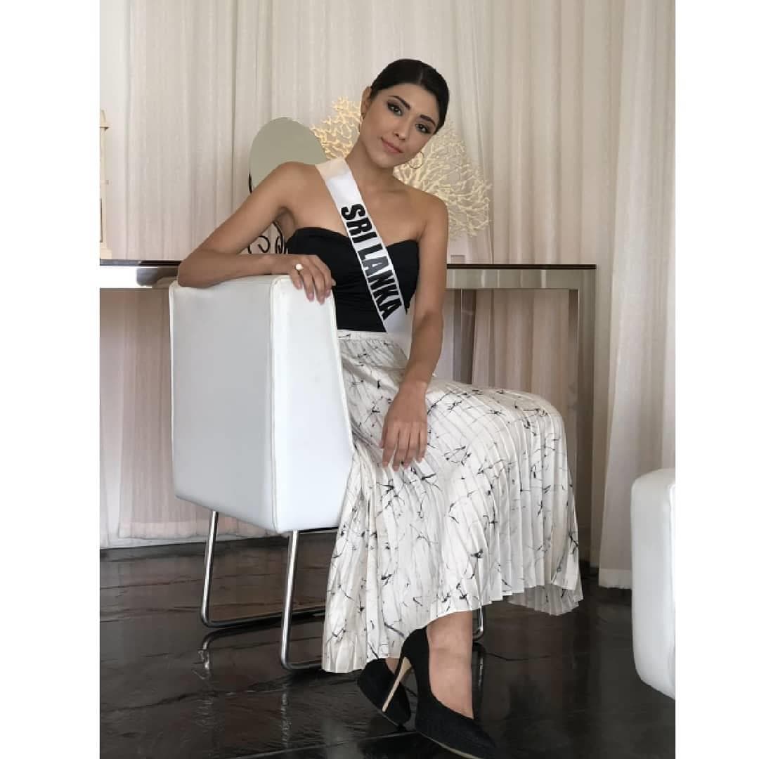 Ornella Mariam Jayasiri Gunesekere Miss Universe Sri Lanka 2018, Miss Universe 2018 Contestant (Photo Courtesy: Miss Universe/Candidate FaceBook/ Instagram)
