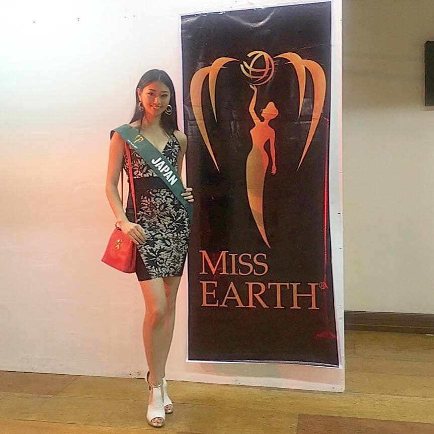 Yasuyo Saito Miss Earth Japan 2017 - Finalist for Miss Earth 2017 (Photo Courtesy:Contestant Facebook/Miss Earth Official)