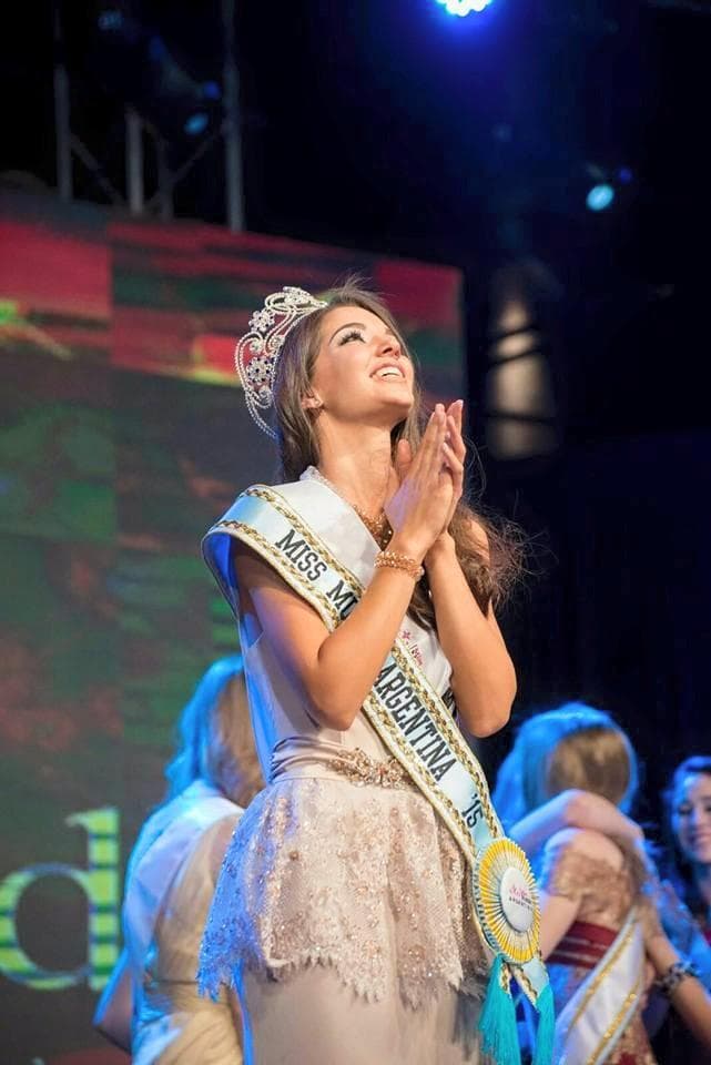 Daniela Mirón from Argentina, Contestant for Miss World 2015 (Photo: Official Facebook Page of Miss Mundo Argentina)