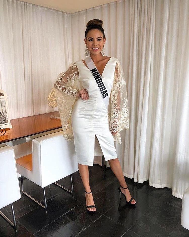 Claudia Vanessa Villars Figueroa Miss Universe Honduras 2018, Miss Universe 2018 Contestant (Photo Courtesy: Miss Universe/Candidate FaceBook/ Instagram)