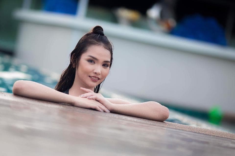 Souksavanh Luanglath Miss Universe Laos 2017 Finalist (Photo Courtesy - missuniverselaos/ facebook)