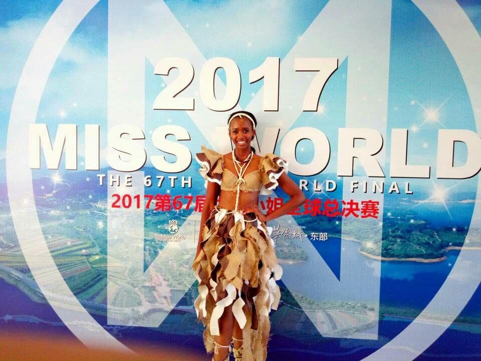 Nicole Lisa Gaelebale Miss World Botswana 2017 - Finalist Miss World 2017 (Photo Courtesy: Miss World/ Facebook Official)