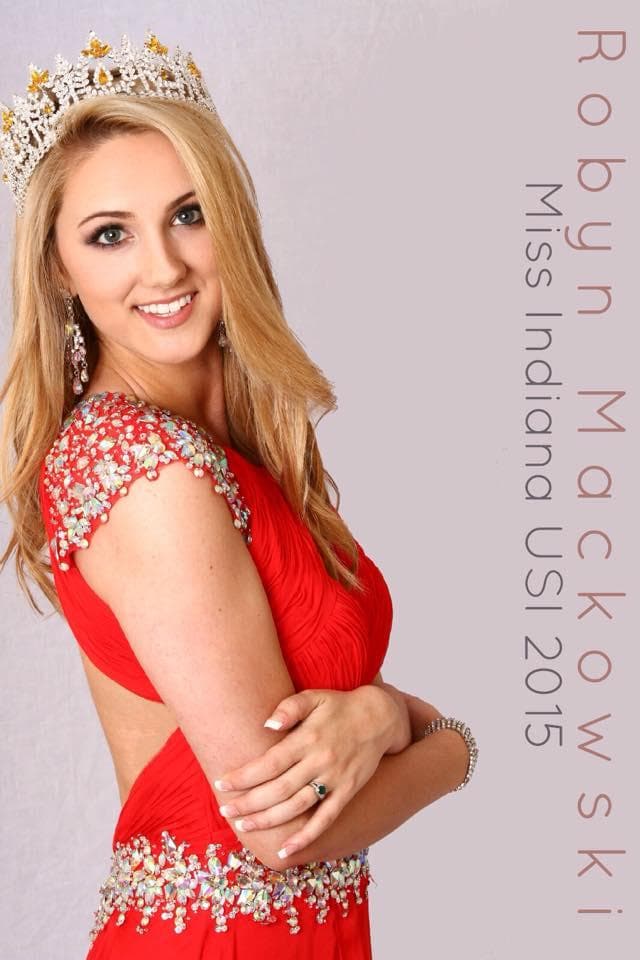 Robyn Mackowski from Indiana  Contestant Miss US International 2015