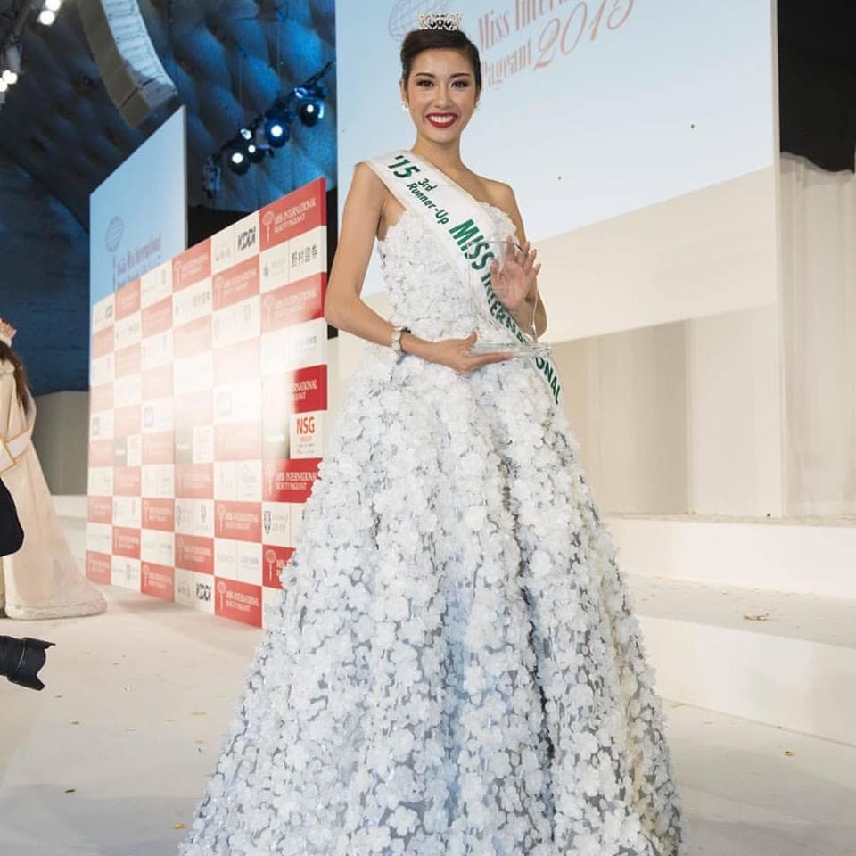 Pham Hong Thuy Van Miss International 2015 Third Runner Up