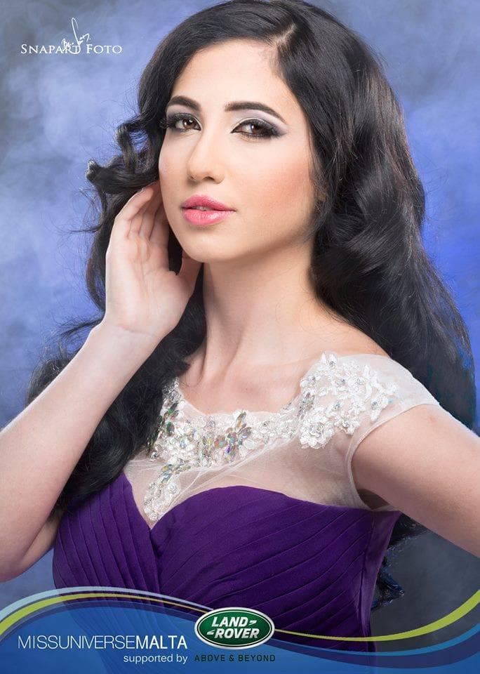 Sara Abela Contestant Miss Universe Malta 2016 (Photo Credits: Miss Universe Malta Facebook Official)