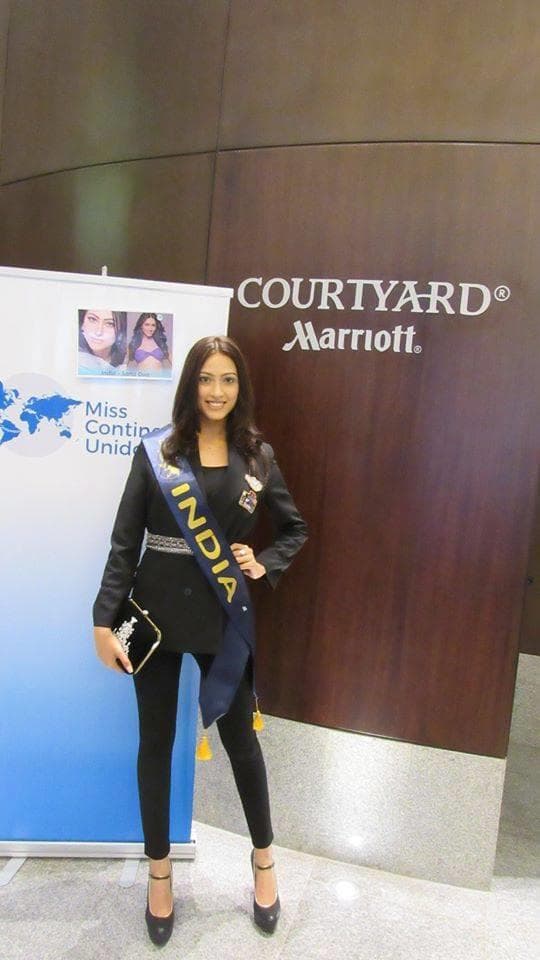 Sana Dua Miss United Continents India 2017 - Finalist for Miss United Continents 2017 (Photo Credit: Miss United Continents/ FaceBook Official)