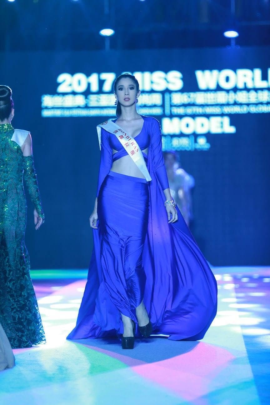 Celia Monterrosa Miss World Honduras 2017 - Finalist Miss World 2017 (Photo Courtesy: Miss World Official)