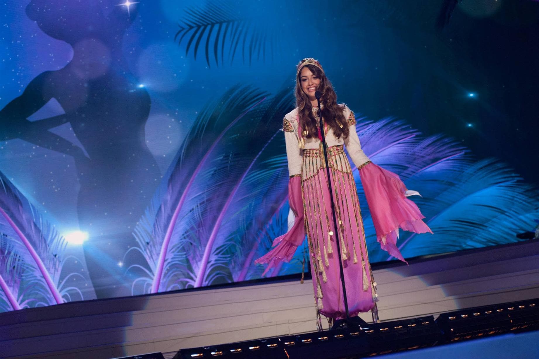 Dilan Cicek Deniz Miss Universe Turkey 2014 National Costume