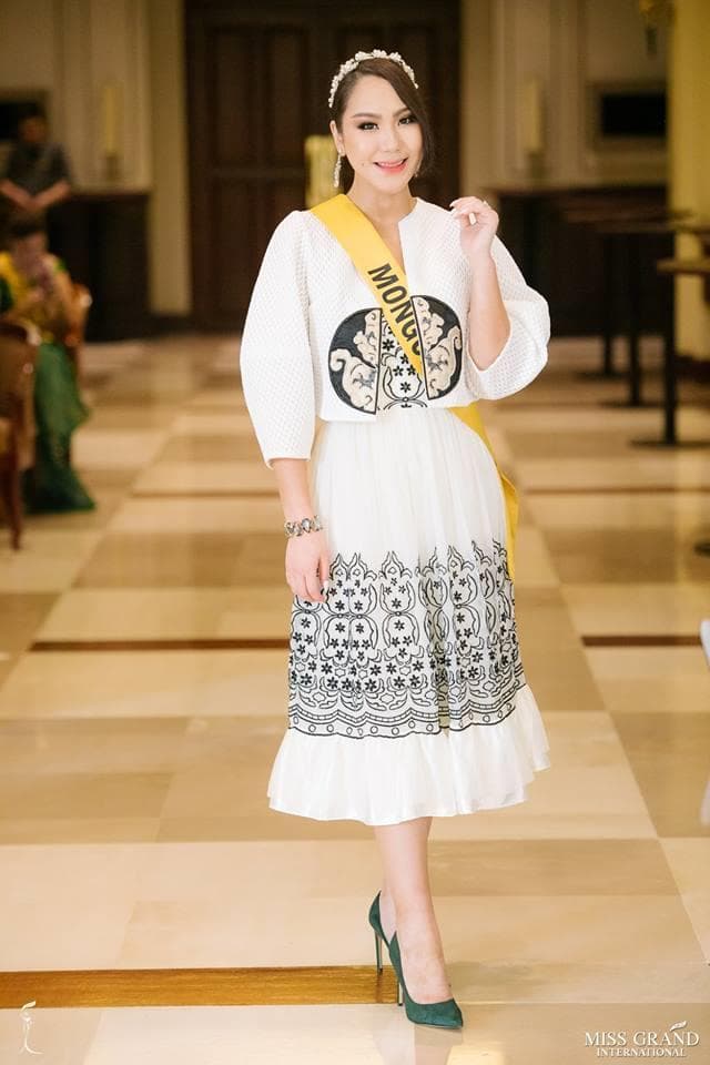 Burte Ujin Miss Grand Mongolia 2018, Finalist Miss Grand International 2018 (Photo Courtesy: MGI Official)