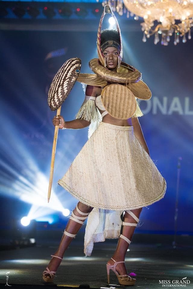 Queen Mugesi Ainory Gesase Miss Grand Tanzania 2018, Finalist Miss Grand International 2018 at National Costume Competition (Photo Courtesy: MGI Official)