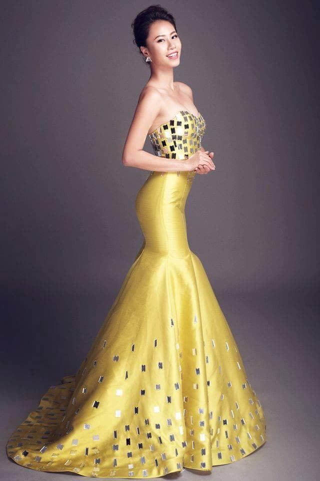 Huynh Thi Yen Nhi Contestant Miss World Vietnam 2016 in Evening Gown (Photo Credits: Miss World Vietnam Official)