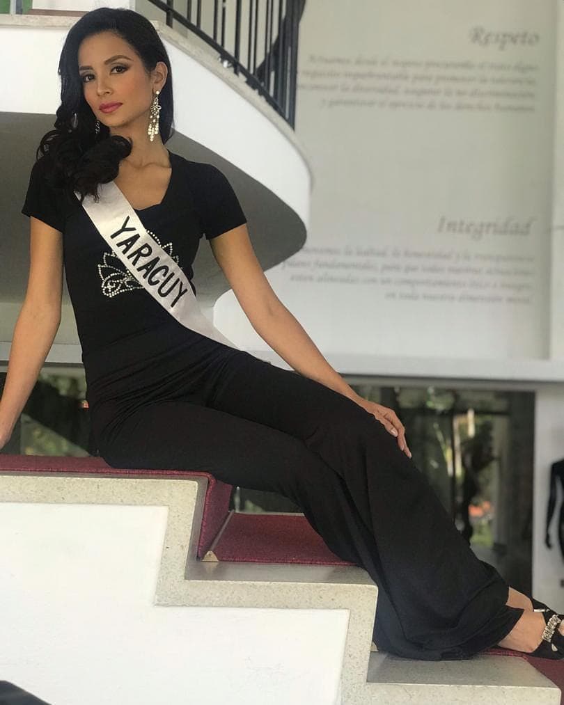 Misyel Alondra Echeverría Istúriz from Yaracuy, Finalist Miss Venezuela 2018 (Photo Courtesy: Miss Venezuela/ Contestant Instagram)