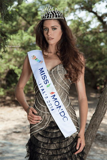 Silvia Cataldi (Italy) Miss World 2014 (Courtesy: Official Facebook page)