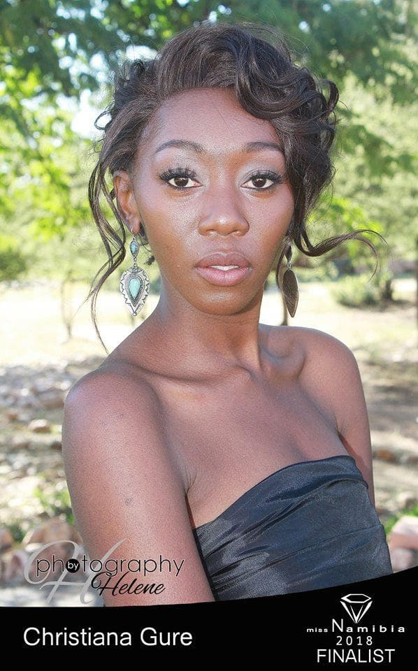 Christiana Gure - Finalist Miss Namibia 2018/ Miss Universe Namibia 2018 (Photo Courtesy: Miss Nambia Official)
