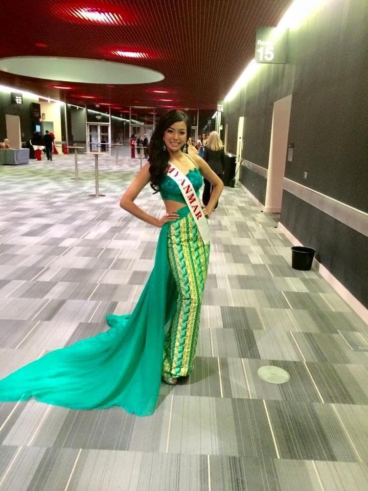 Khin Yadanar Thein Myint Contestant from Myanmar for Miss World 2015