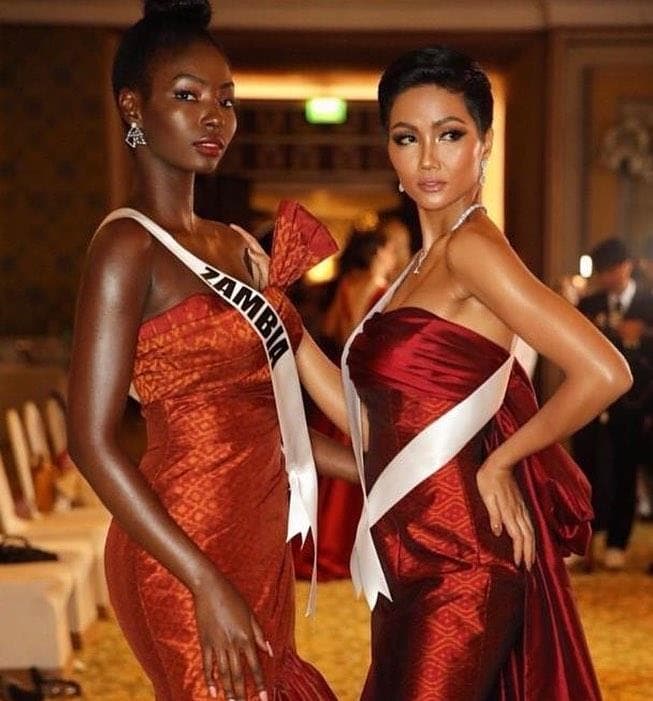Melba Emmanuelah Shakabozha Miss Universe Zambia 2018, Miss Universe 2018 Contestant (Photo Courtesy: Miss Universe/Candidate FaceBook/ Instagram)