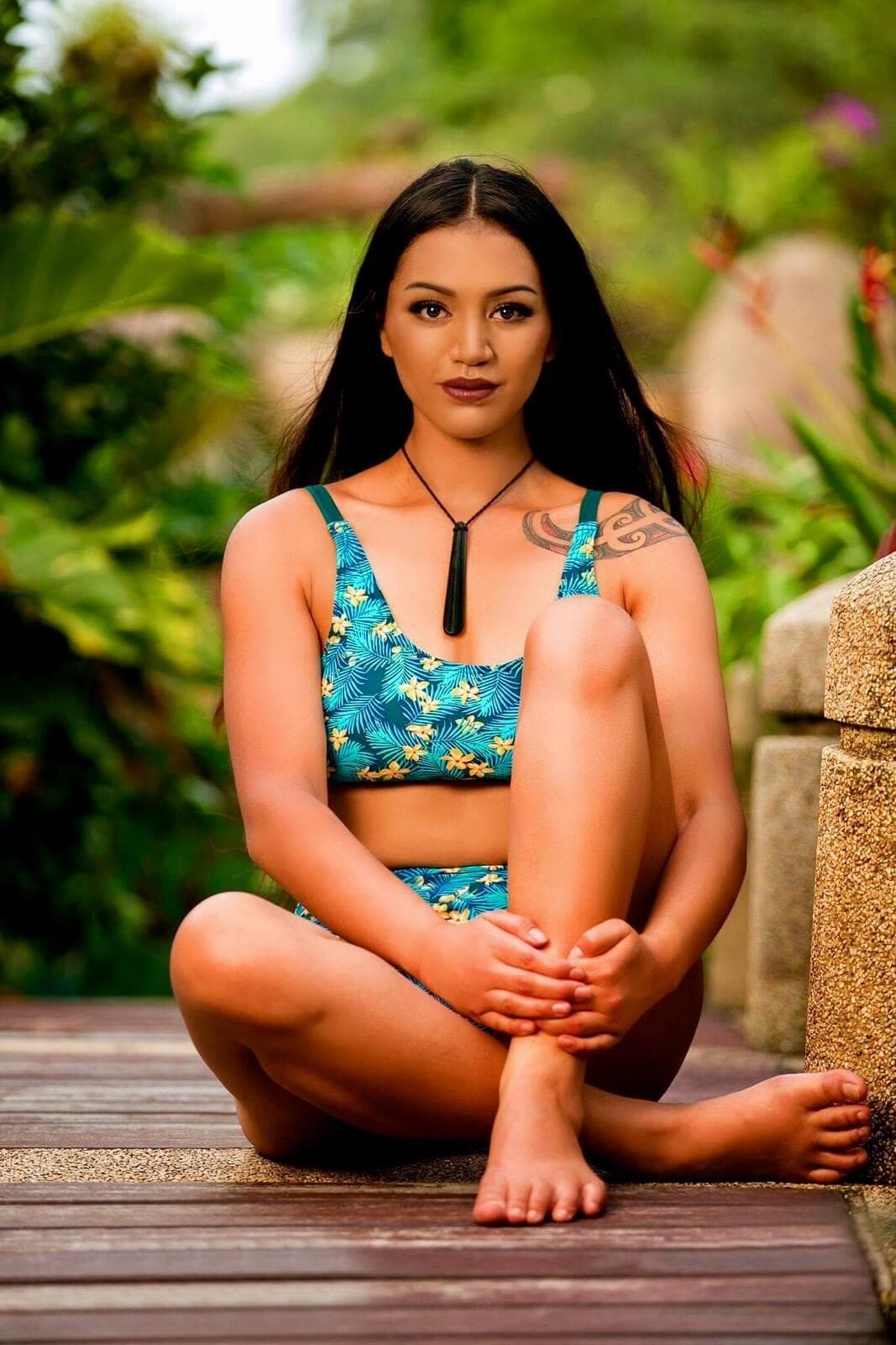 Harlem-Cruz Atarangi Ihaia Miss Universe New Zealand 2017 (Photo Credit: Miss Universe/FaceBook Official)