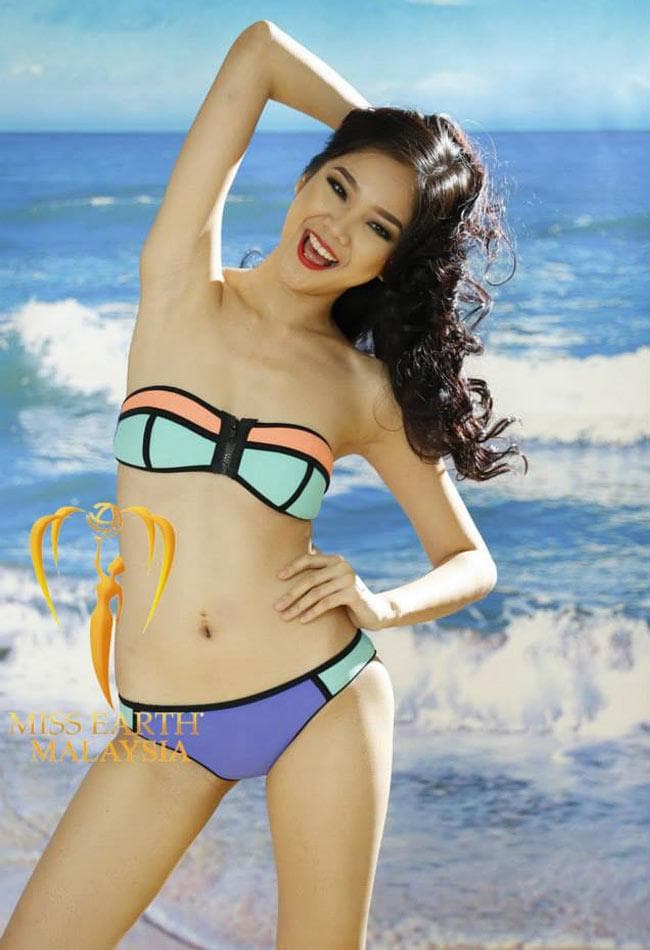 Felcy Fransie Julian Miss Eco Tourism Malaysia 2015 (Photo Credits: Miss Malaysia Earth Official)