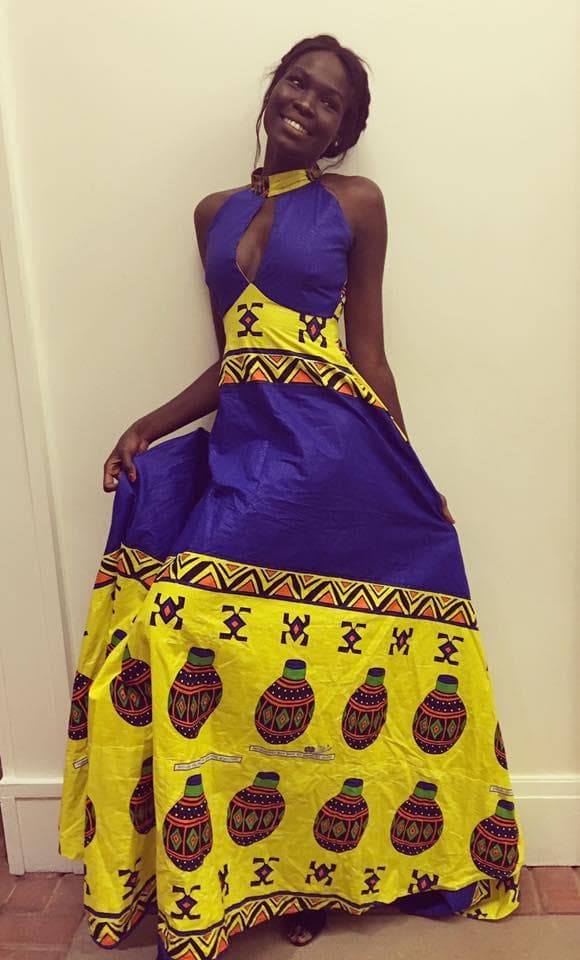Akuany Ayuen Jongkuch Contestant from South Sudan for Miss World 2016 (Photo Credits: Facebook Official)