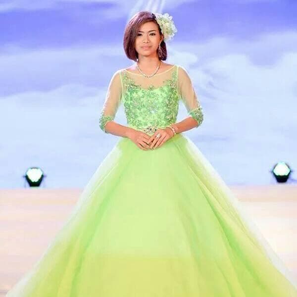 Thin Thae Bo Miss Golden Land Myanmar 2015 Finalist (Photo Courtesy - Official Facebook)