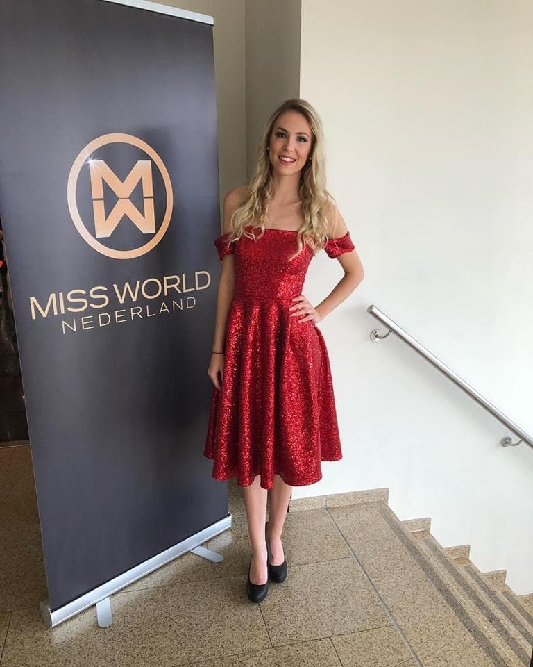 Celien Bijsterbosch Finalist Miss World Netherlands 2018/ Miss World Nederland 2018 (Photo Courtesy: Miss World Nederland/ FaceBook Official)