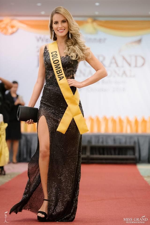 Sheyla Quizena Nieto Miss Grand Colombia 2018, Finalist Miss Grand International 2018 (Photo Courtesy: MGI Official)
