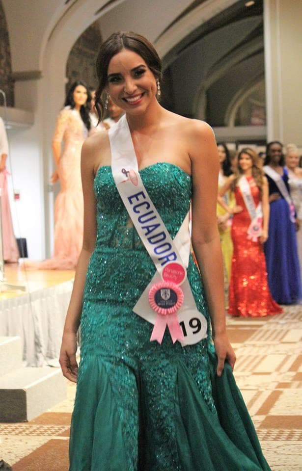 Michelle Huet Rodríguez Miss International Ecuador 2018, Finalist Miss International 2018 (Photo Source: Miss International Organization)