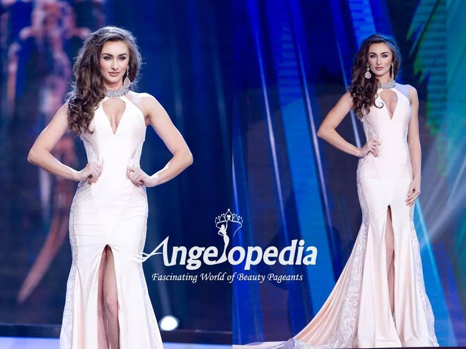 Corrin Stellakis from United States of America - Evening Gown Round Top 16 finalists Miss Earth 2016