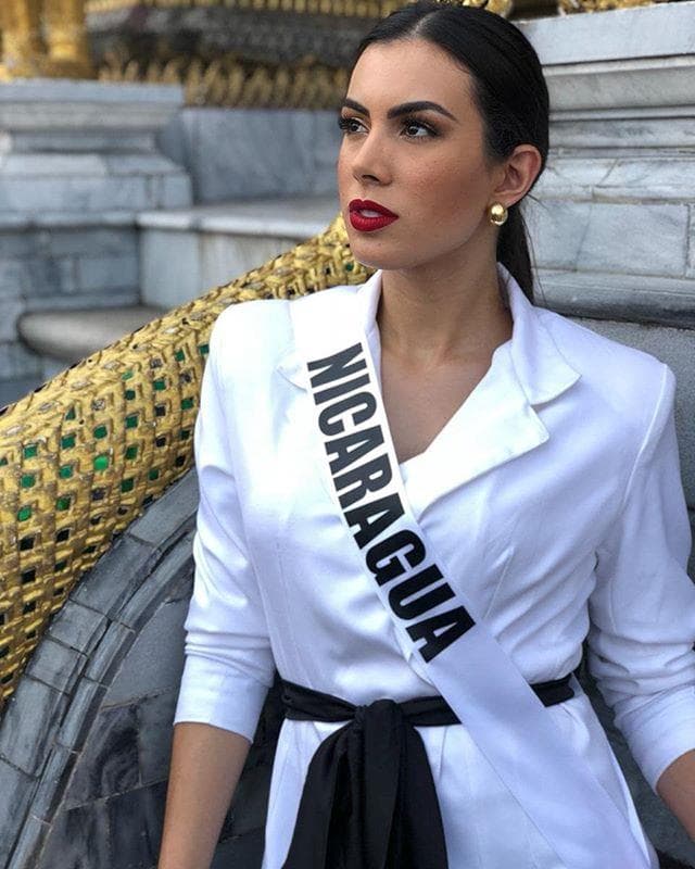 Adriana Maria Paniagua Cabrera Miss Universe Nicaragua 2018, Miss Universe 2018 Contestant (Photo Courtesy: Miss Universe/Candidate FaceBook/ Instagram)