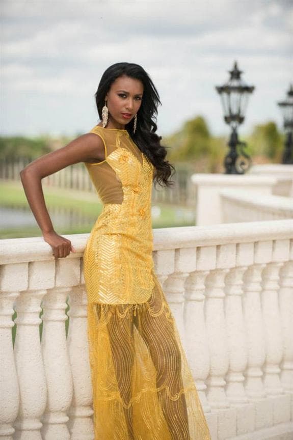 Christie Desir Miss Universe Haiti 2014
