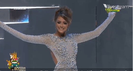 Maydeliana Diaz Parada Reinado Internacional del cafe 2016 from Venezuela in Evening Gown (Photo Credit: Reinado Internacional del cafe)