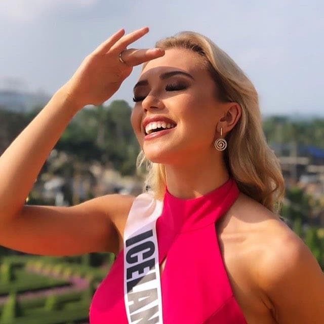Katrín Lea Elenudóttir Miss Universe Iceland 2018, Miss Universe 2018 Contestant (Photo Courtesy: Miss Universe/Candidate FaceBook/ Instagram)
