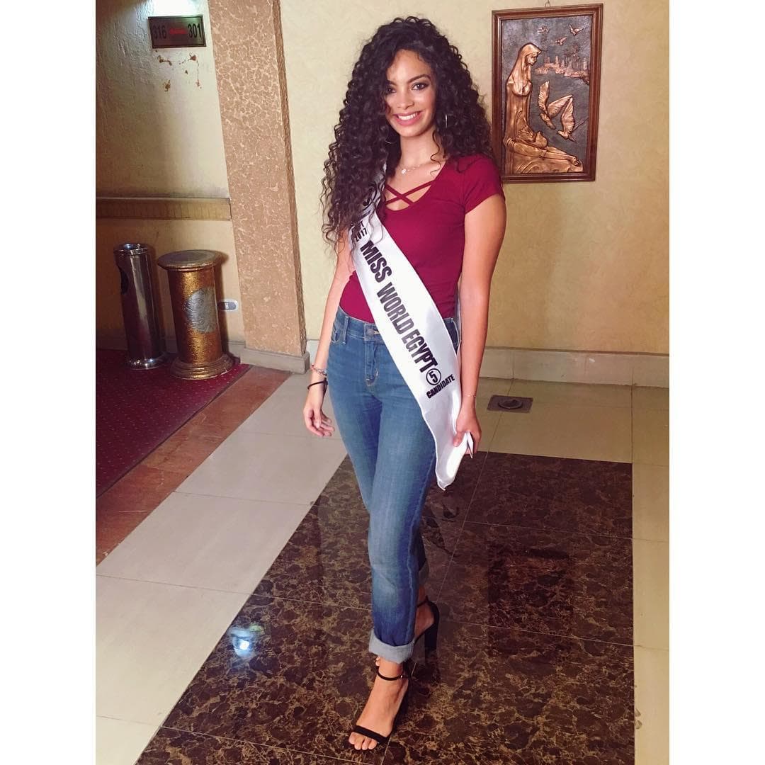 Floraine Ashraf Finalist Miss World Egypt 2017 (Photo Courtesy: Miss World Egypt Official/FaceBook)