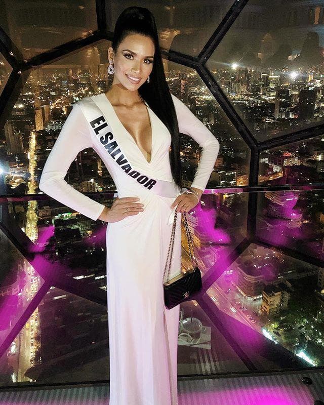 Marisela De Montecristo Miss Universe El Salvador 2018, Miss Universe 2018 Contestant (Photo Courtesy: Miss Universe/Candidate FaceBook/ Instagram)