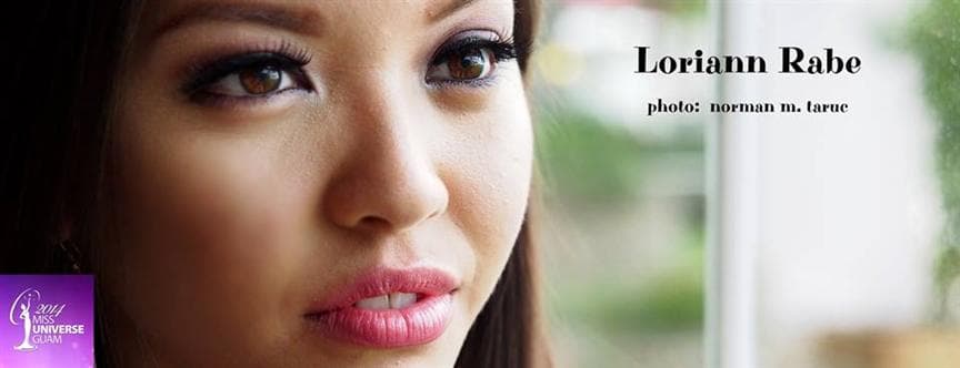 Loriann Rabe (finalist) Courtesy: Miss Universe Guam 2014