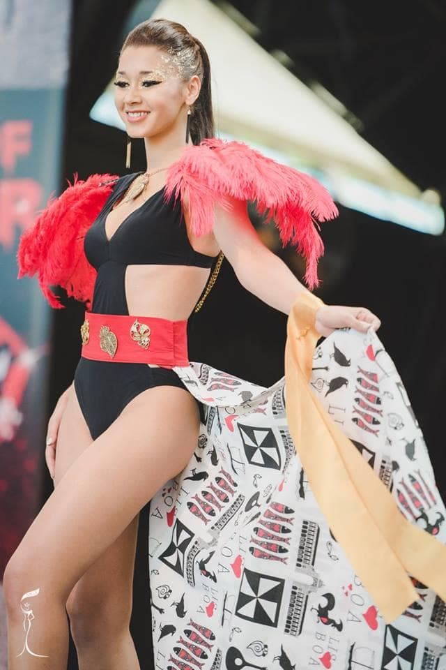 Ana Bomfim Miss Grand Portugal 2016 in National Costume (Photo Credit: Official Facebook/ Miss Grand International Organization)