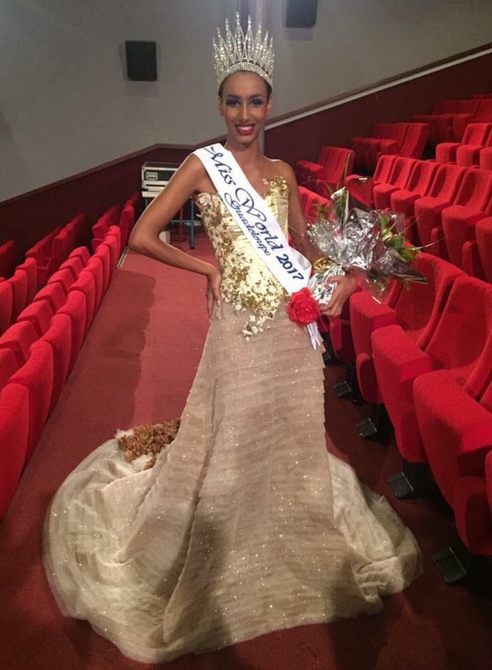 Audrey Berville Miss World Guadeloupe 2017 - Finalist Miss World 2017 (Photo Courtesy: Miss World/ Facebook Official)