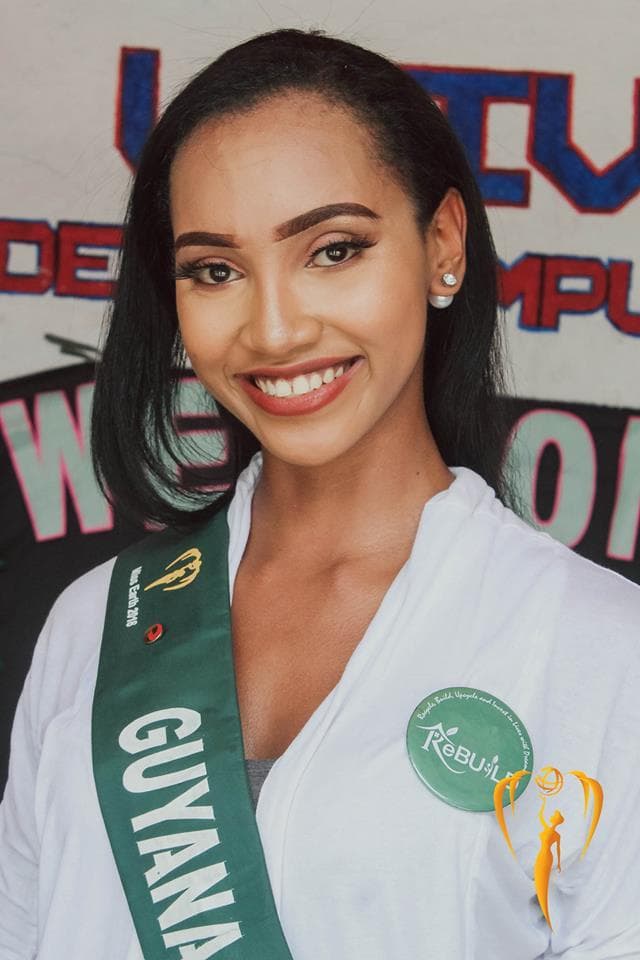 Xamiera Petra Kippins Miss Earth Guyana 2018, Finalist Miss Earth 2018 (Photo Courtesy: Miss Earth/ Candidate Official FaceBook/ Instagram)