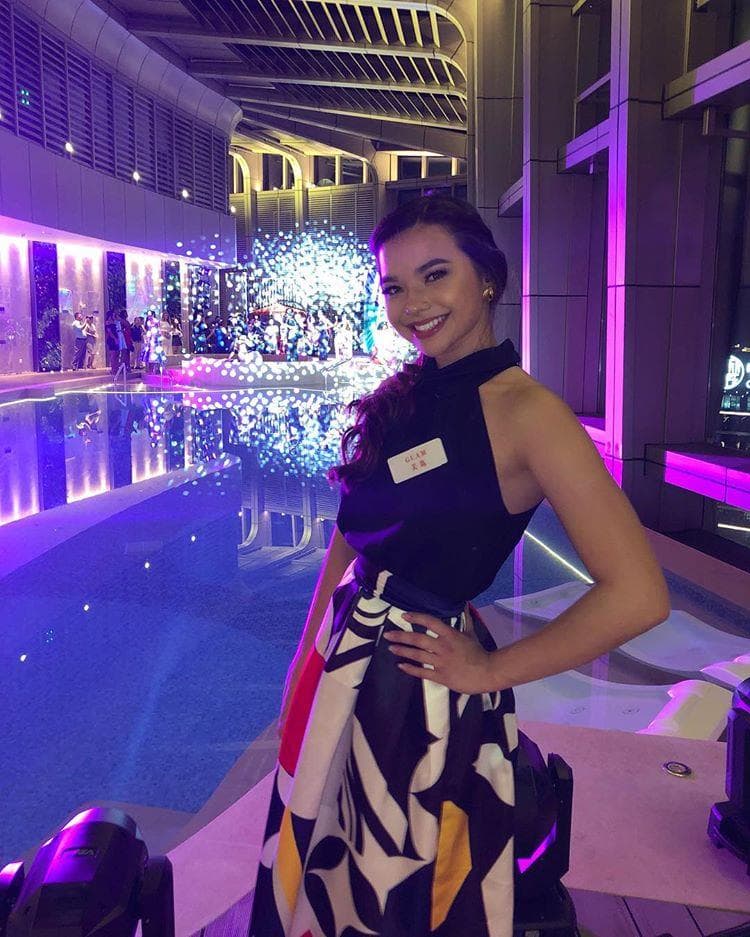 Gianna Camacho Sgambelluri Miss World Guam 2018, Miss World 2018 Contestant (Photo Credits: Miss World/ Candidate Official FaceBook/ Instagram)