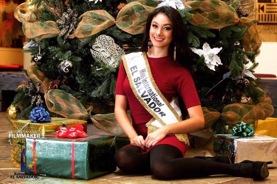 Fátima Yolanda Mauricio Mangandi Miss International El Salvador 2017