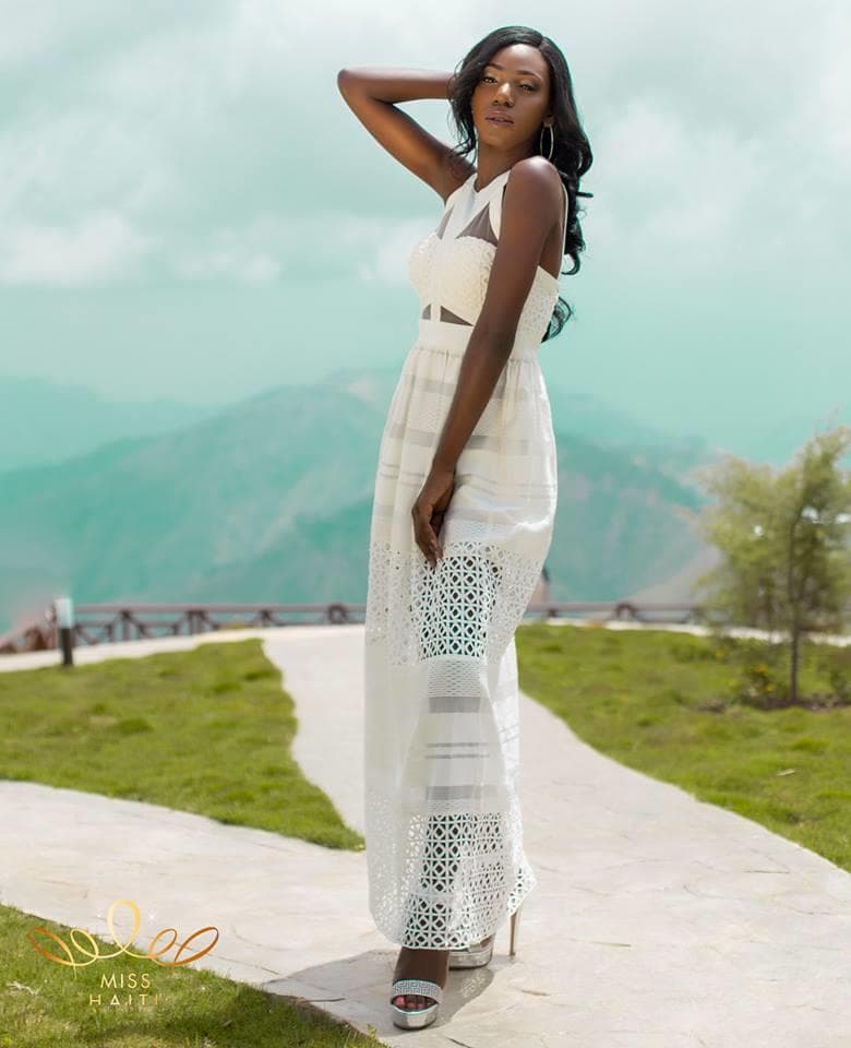 Clermina Platel - Finalist Miss Haiti 2018/ Miss Universe Haiti 2018 (Photo Courtesy: Miss Haiti Official)