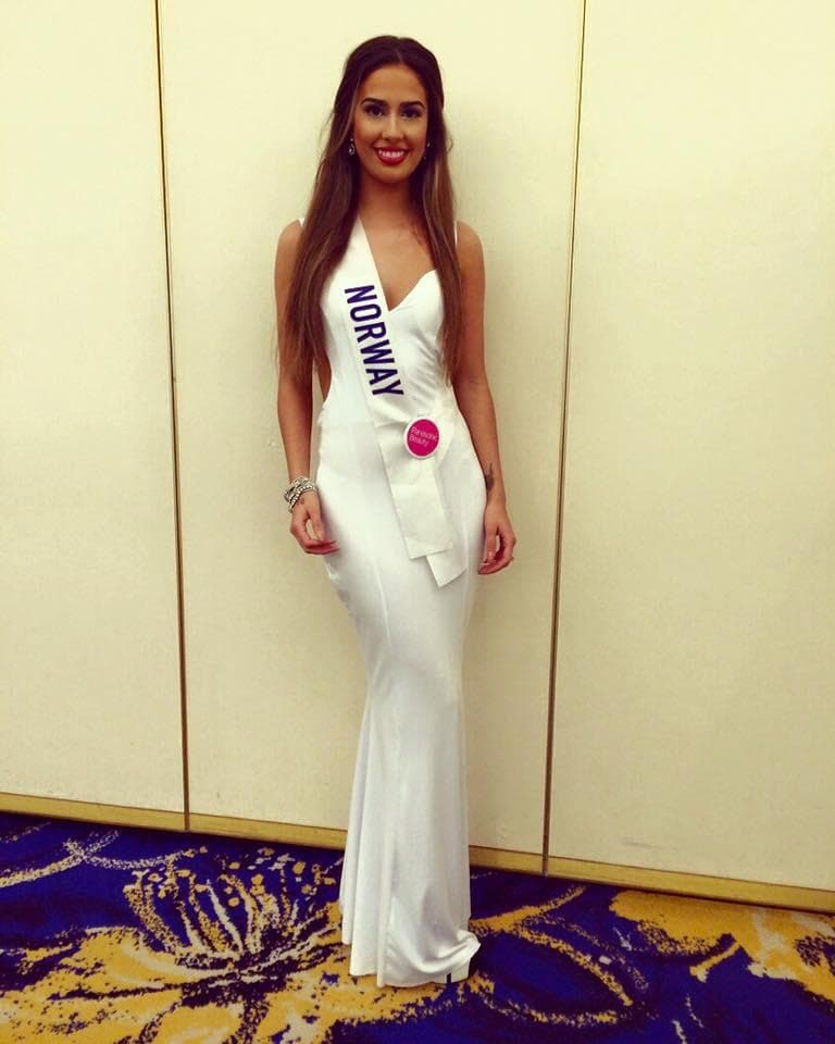 Cecilie Andrea Roising contestant Miss International 2015