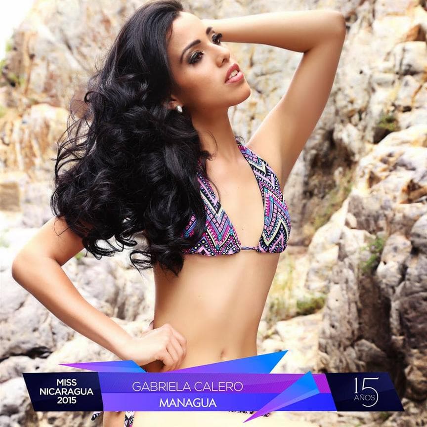 Gabriela Calero Miss Nicaragua 2015 Candidate