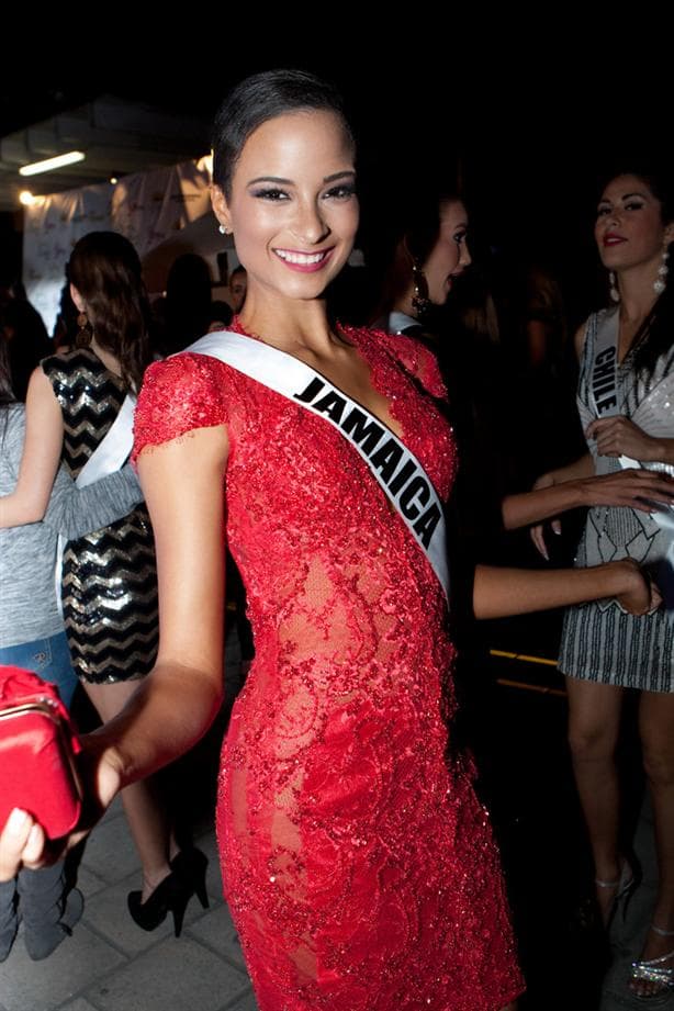 Kaci Fennell Miss Universe Jamaica 2014: Salsa Dancing