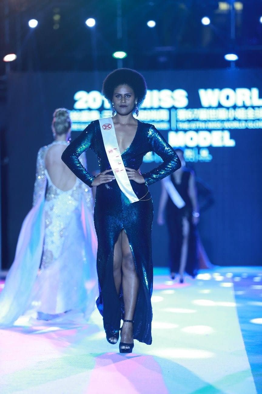 Nanise Noel Ragarau Rainima Miss World Fiji 2017 - Finalist Miss World 2017 (Photo Courtesy: Miss World Official)