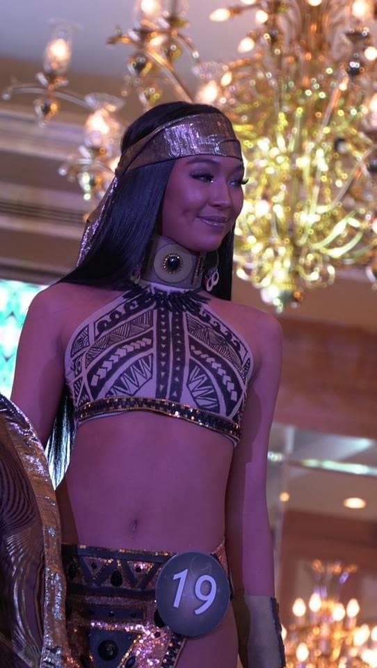 Nicole Shaye Dichoso (Nicole Osuna Dichoso) from Olongapo, Zambales for Miss Global Philippines 2018 (Photo Courtesy: Miss Global Philippines Official)