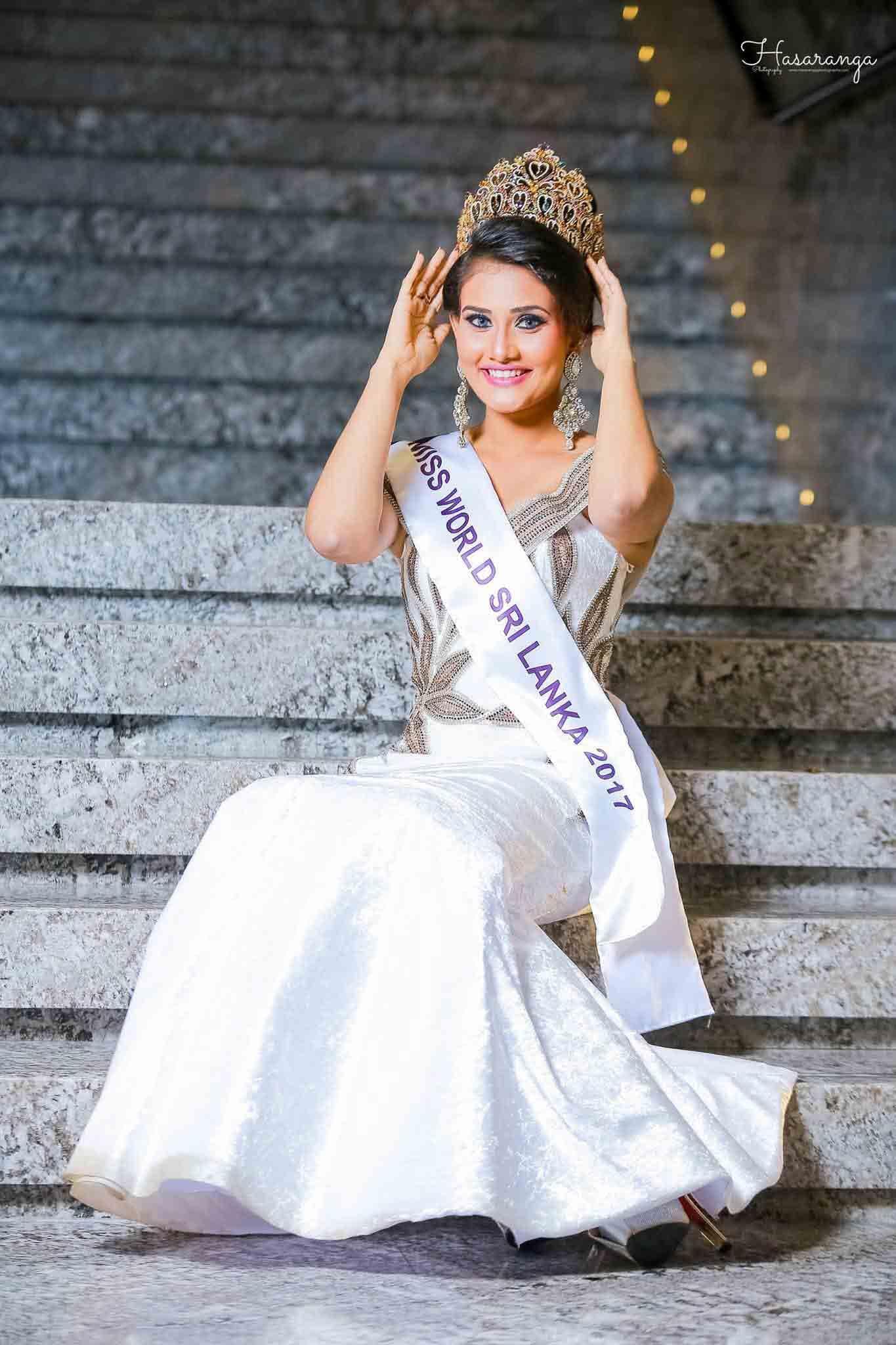 Dusheni Silva Miss World Sri Lanka 2017 - Finalist Miss World 2017 (Photo Courtesy: Miss World/ Facebook Official)