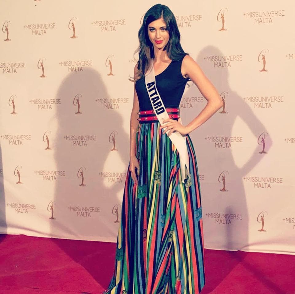 Tiffany Pisani Miss Universe Malta 2017 (Photo Credit: Miss Universe/FaceBook Official)