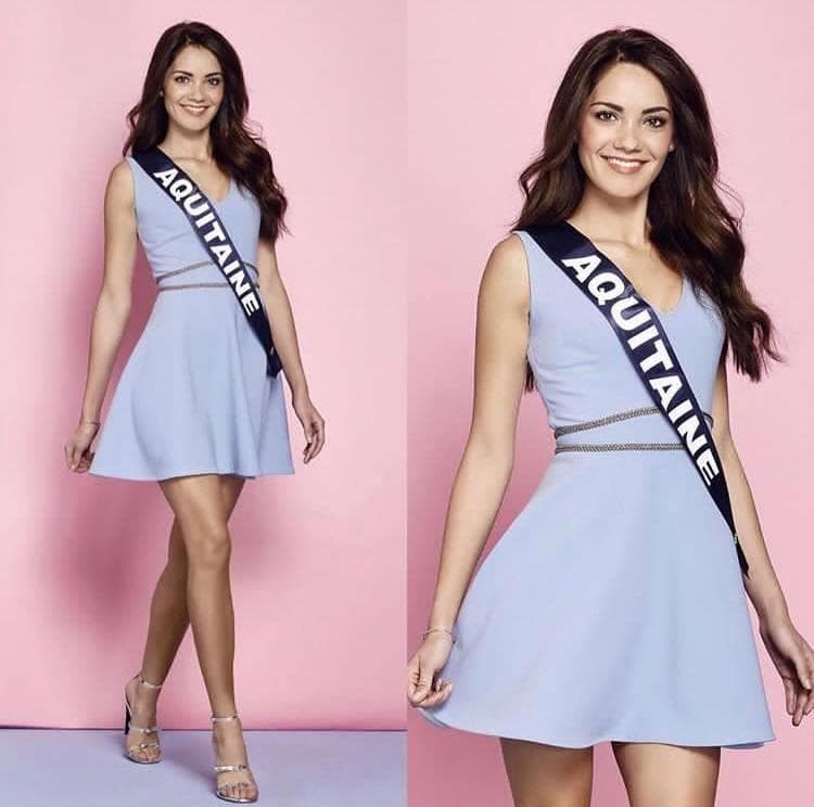 Carla Bonesso Miss Aquitaine 2018, Finalist Miss France 2019 (Photo Credits: Miss France/ Contestant Official FaceBook)