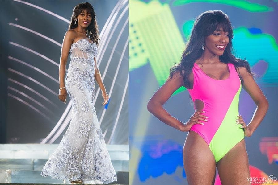 Grace Diamani Miss Grand Canada 2018, Finalist Miss Grand International 2018 at Preliminary Competition (Photo Courtesy: MGI Official)